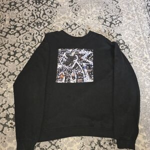 The Hundreds Black Graphic Crewneck Sweater
